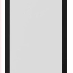 Paño Fijo Herrero Negro Vidrio 4mm. 100cm. x 100cm.